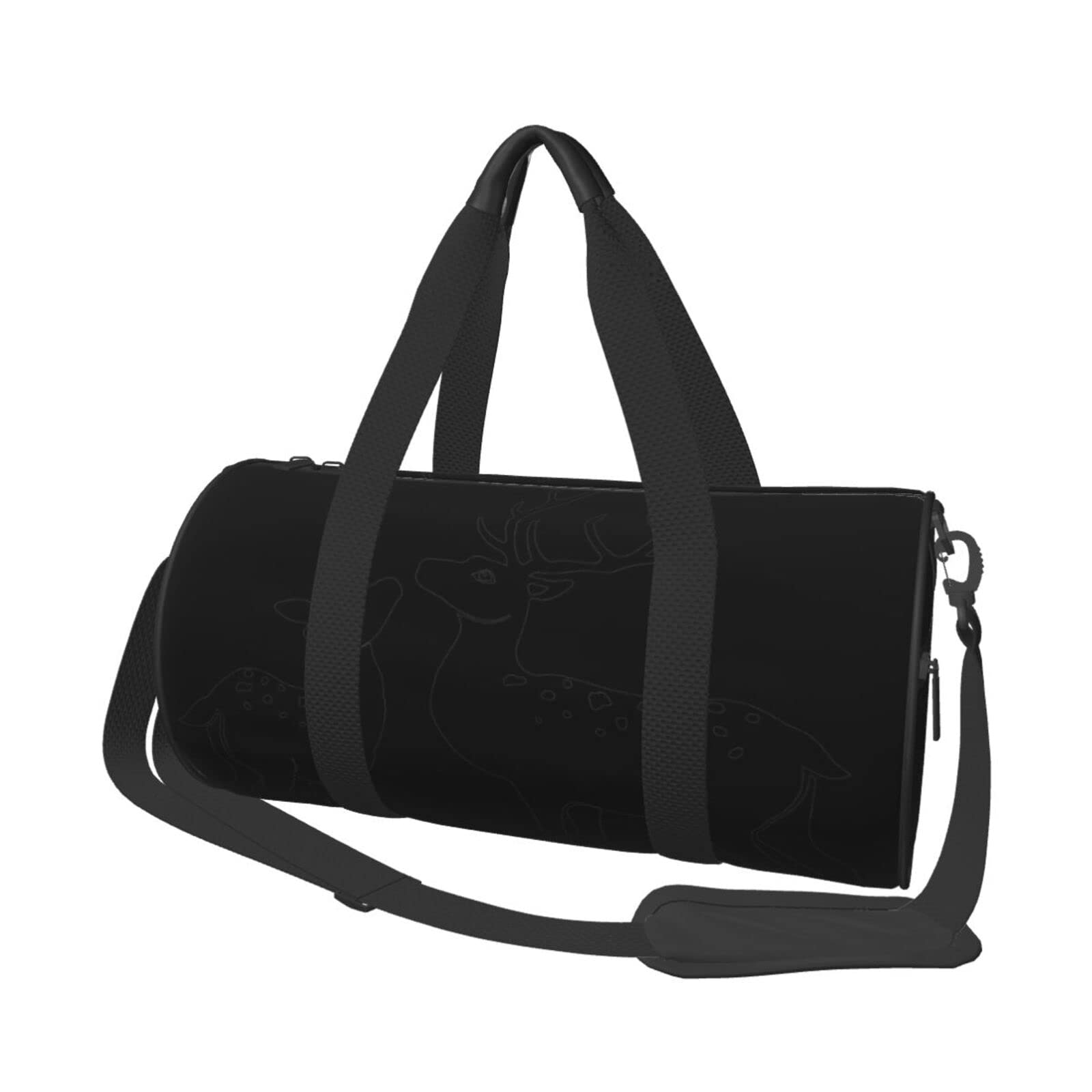 Deer Sports Duffel Bag - Large Travel Tote Carry On Weekender Gym Overnight Bag for Men & Women - Perfect for Gym, Travel, Sports & Weekend Getaways