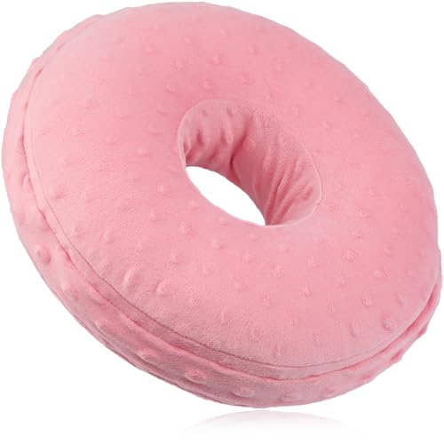 Minky Dot Coral + Washable Cover