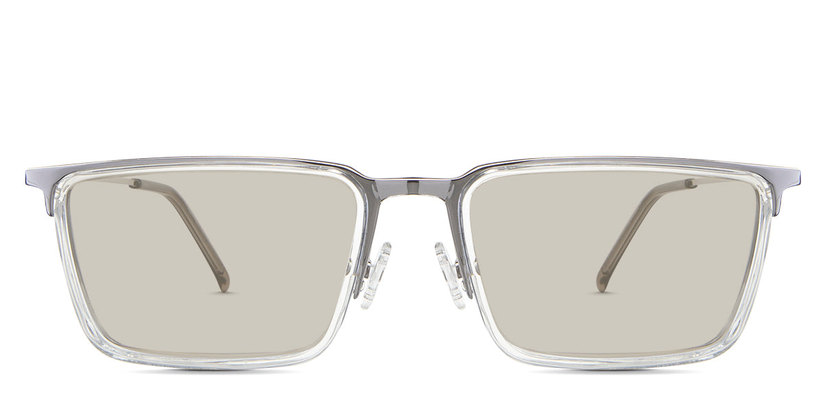 Zayn Men's Prescription Tinted Glasses - Blue Light Blocking & UV Protection for Work, Gaming & Reading