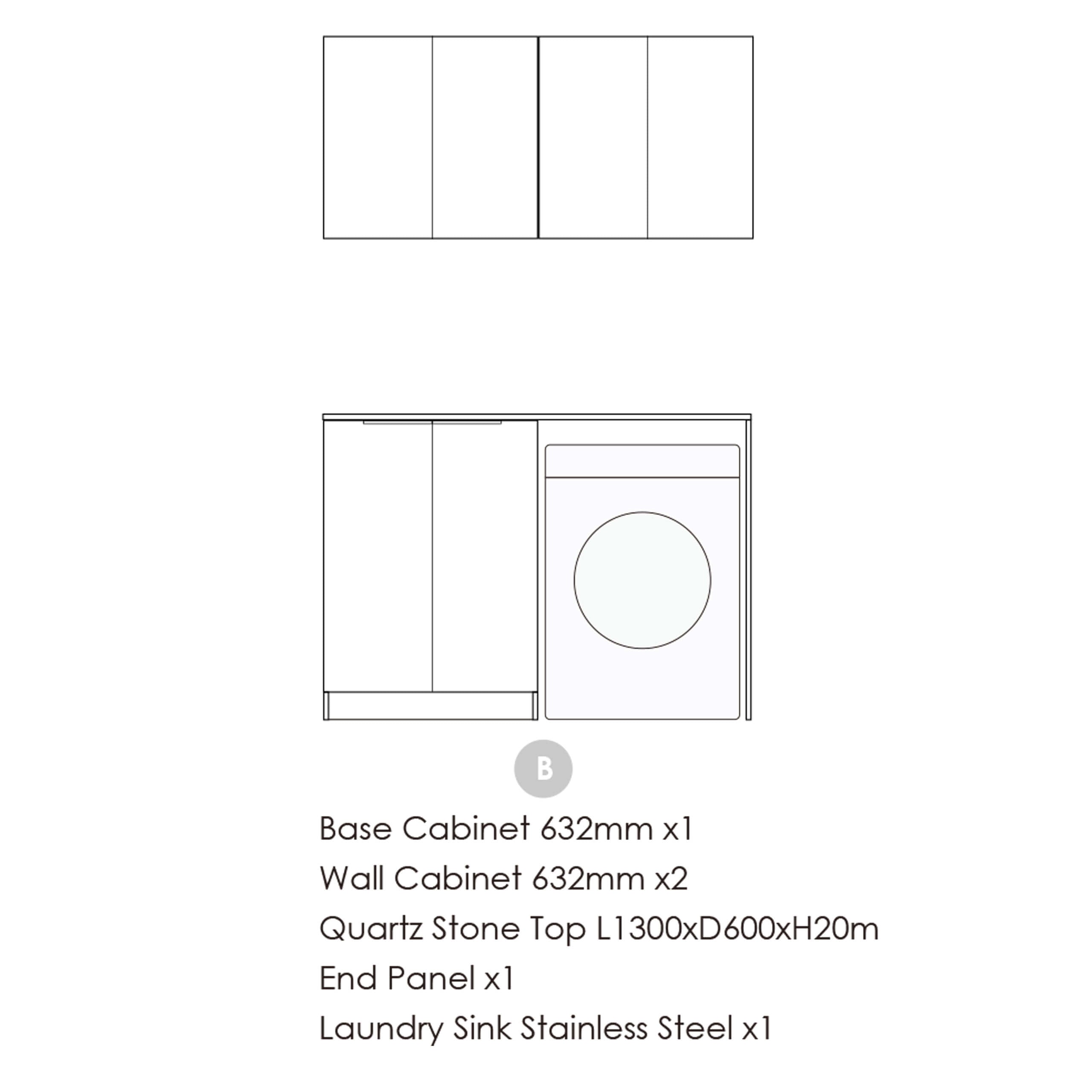 Marlo Laundry Sets 1305mm - Premium Stainless Steel Laundry Basket with Lid, Large Capacity for Home & Laundry Room Organization - Perfect for Clothes Storage, Hamper, and Bedroom Decor