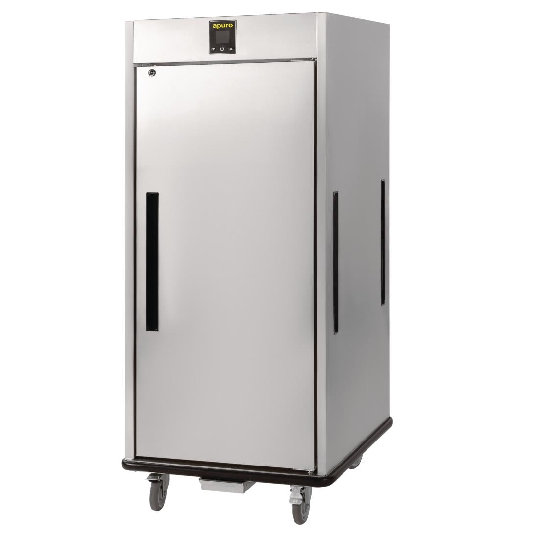 Apuro 16-Inch Heated Banquet Cabinet - 2 GN 1/1 Size, Commercial Food Warmer for Restaurants, Catering & Buffets - Keep Dishes Warm & Fresh for Parties, Events & Food Service