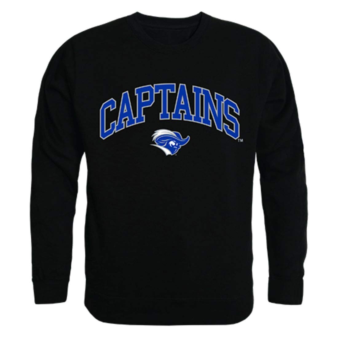 CNU Christopher Newport University Campus Crewneck Sweatshirt - Heather Charcoal Pullover Sweater | Comfortable College Apparel for School Spirit & Casual Wear