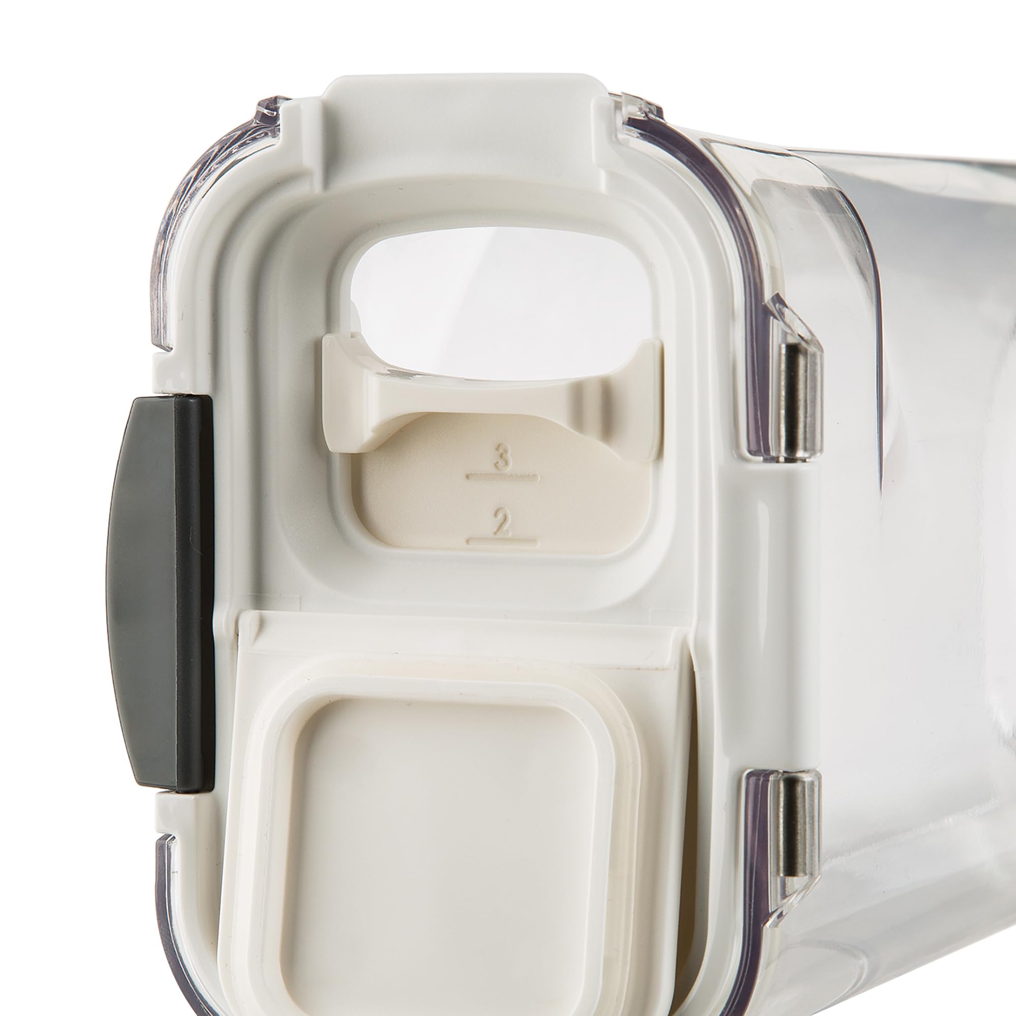 Progressive International Prepworks ProKeeper 2-Piece Clear Food Storage Canister Set - 1.4-Quart Pasta Containers for Kitchen Organization & Baking Supplies | Perfect for Pantry, Countertop & Baker's Kitchen Storage