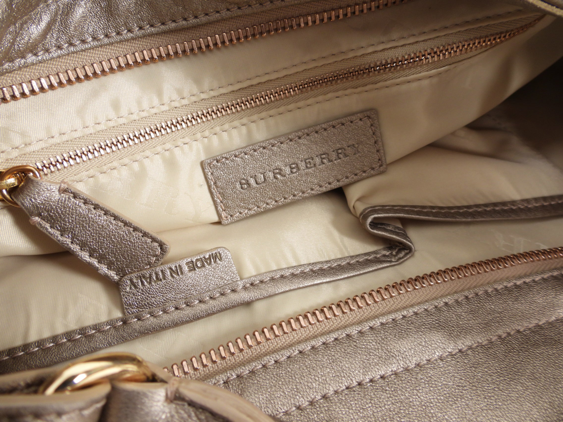 Burberry Light Beige Suede and Leather Hobo Handbag for Women | Luxury Designer Shoulder Bag | Perfect for Work, Travel & Everyday Use