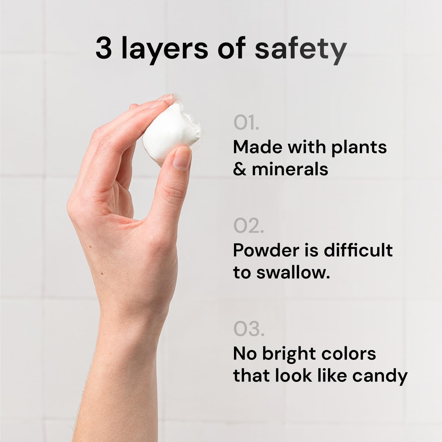 Grab Green 3-in-1 Laundry Detergent Pods, 24 Count - Lavender Vanilla Scent, Plant & Mineral Based, Powerful Stain Remover & Clothes Brightener | Ideal for Everyday Laundry, Travel & Eco-Friendly Cleaning