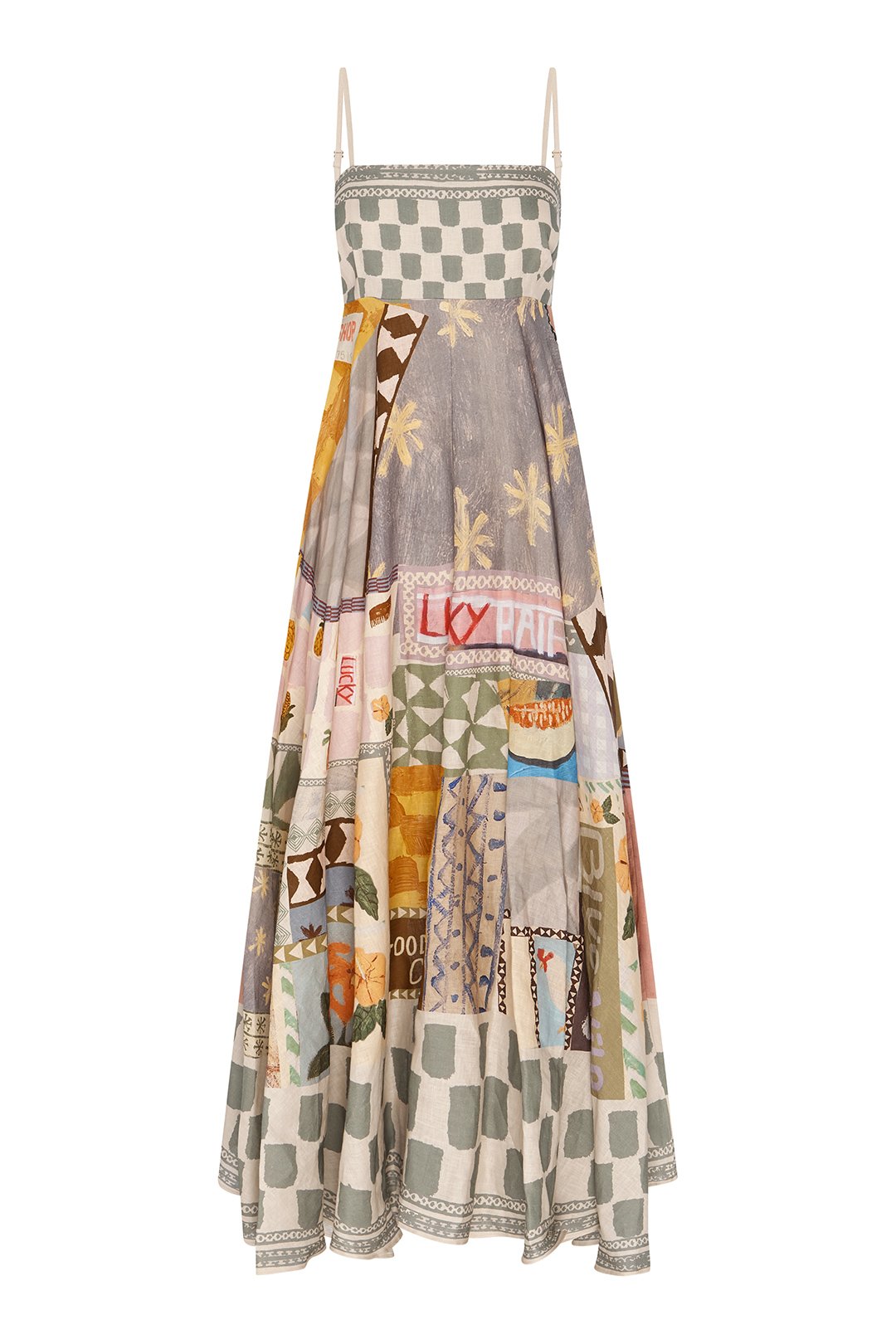 Emma Gale Sundress - Flowy Summer Dress for Women, Casual Beach Dress with Pockets, Perfect for Vacation, Outdoor Parties & Picnics