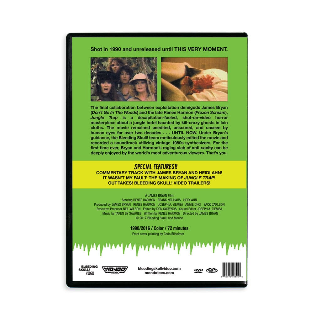Jungle Trap DVD - Classic Horror Movie - Perfect for Halloween Parties & Movie Nights