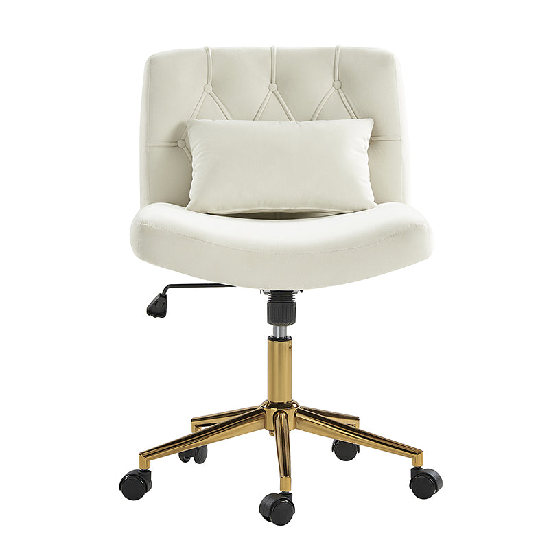 Norm Modern Flannel Adjustable Office Chair - Ergonomic Desk Chair for Home & Office Workspace, Perfect for Long Hours of Sitting