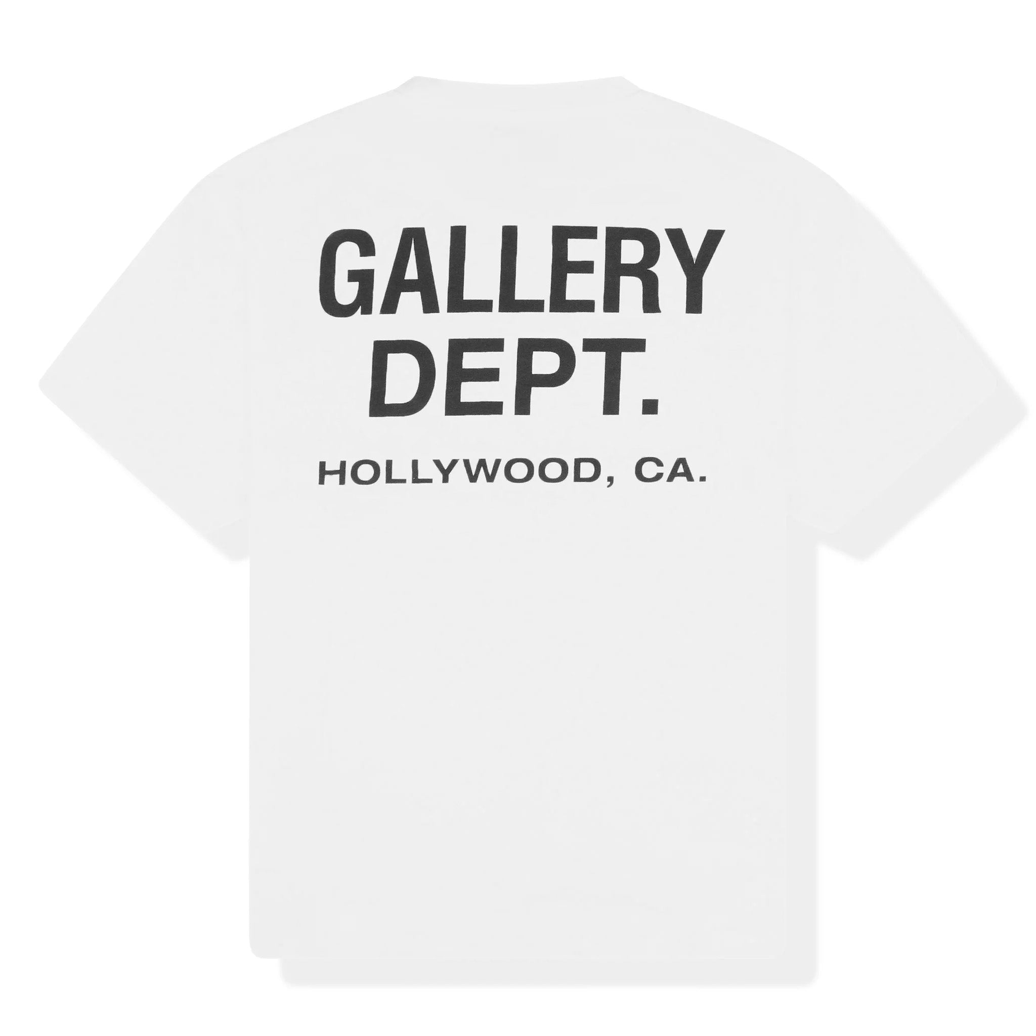 Gallery Dept. Souvenir White T-Shirt for Men & Women | Vintage Graphic Tee | Casual Streetwear | Perfect for Concerts, Outings & Everyday Wear