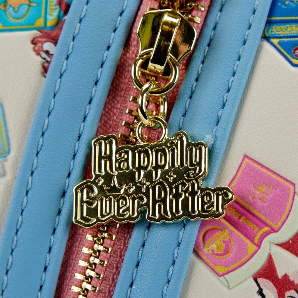 Disney Princess Mini Backpack - Loungefly Classic Books Design | Cute & Stylish Backpack for Disney Fans, Cosplay, School, Travel & Everyday Use