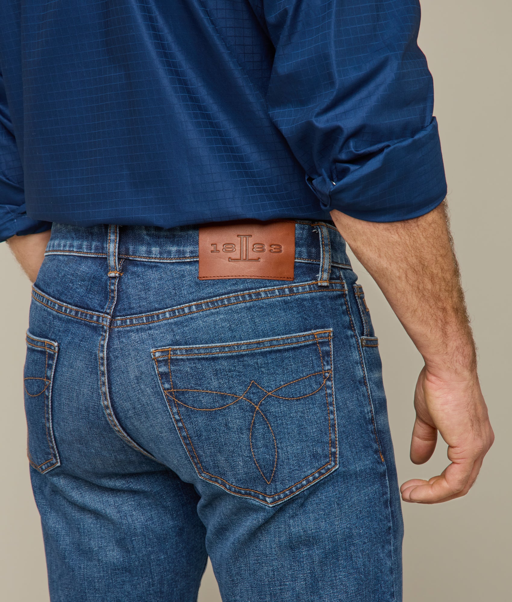 Dean Men's Bootcut Jeans - Classic Ranch Hand Wash Denim for Cowboy & Western Style | Perfect for Rodeo, Ranch Work & Casual Wear