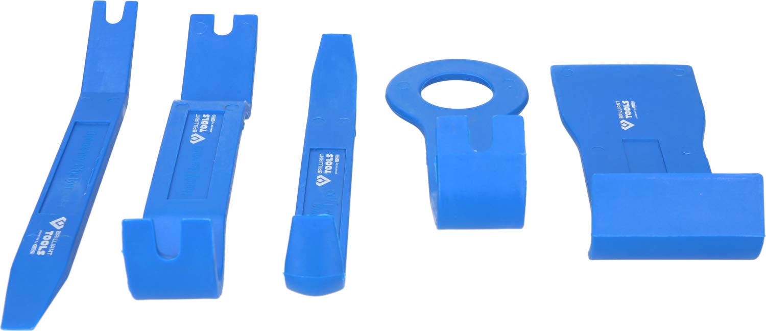 BRILLIANT TOOLS 5-Piece Trim Wedge Set - for Auto & DIY Installation