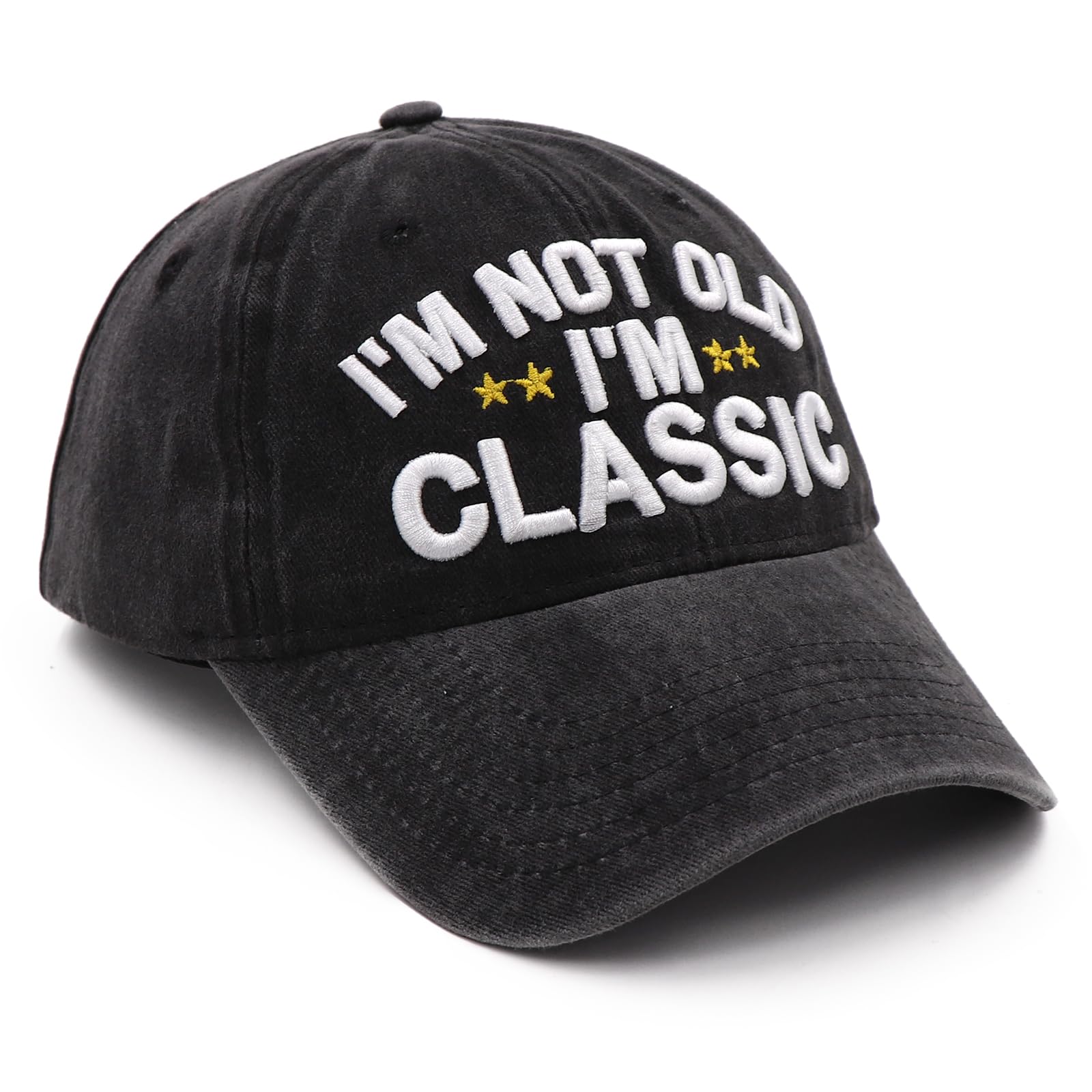 Funny Retirement Baseball Cap for Men & Women - 'I'm Not Old' Novelty Gift for Father's Day, Birthday & Elderly Humor (Perfect for Golf, Fishing & Outdoor Activities)