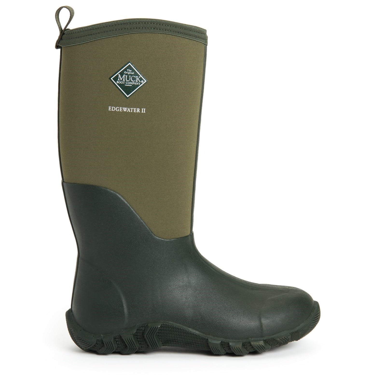 Muck Boot Edgewater Ll Multi-Purpose Tall Men's Rubber Boots - Waterproof Work Boots for Farming, Hunting & Outdoor Activities