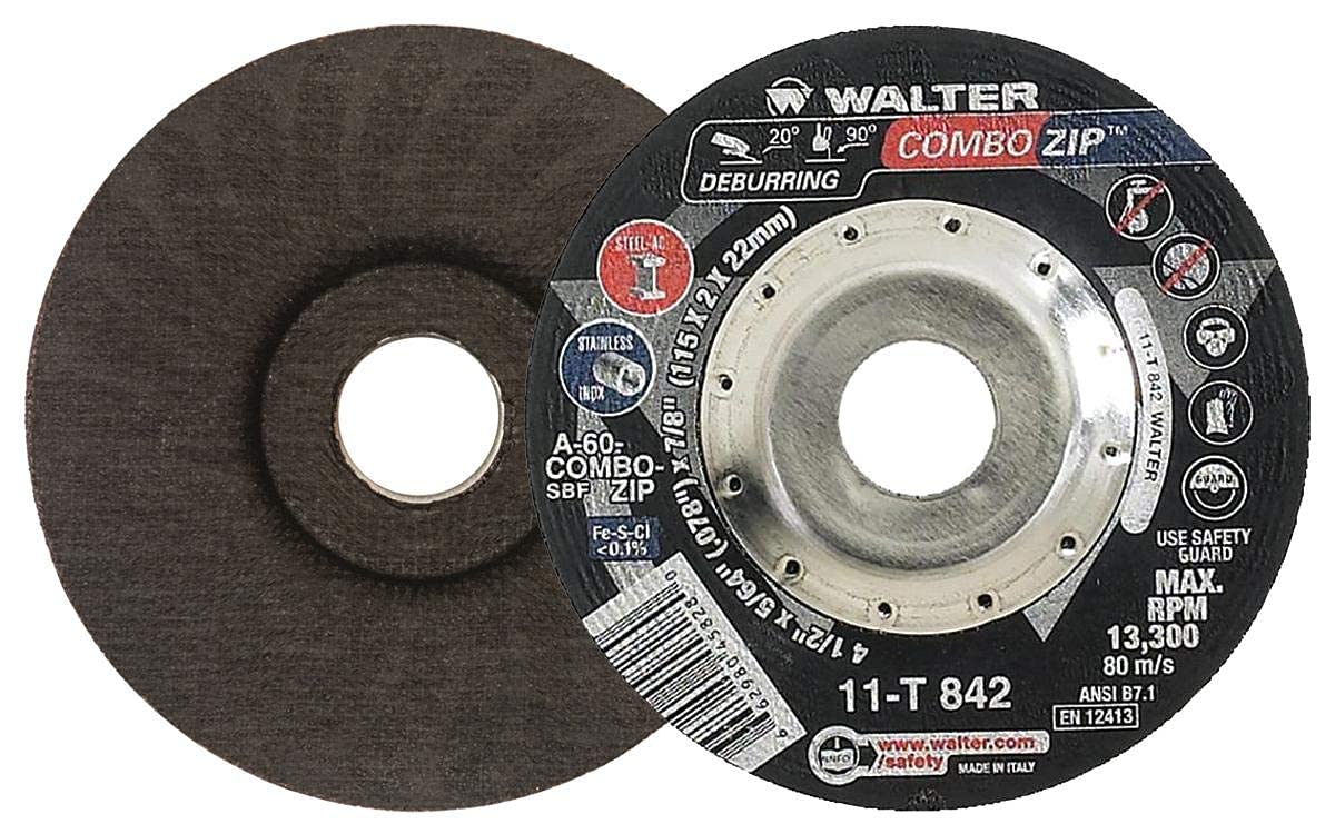 Walter ZIP Spin-On High Performance Cutoff Wheel - 4.5