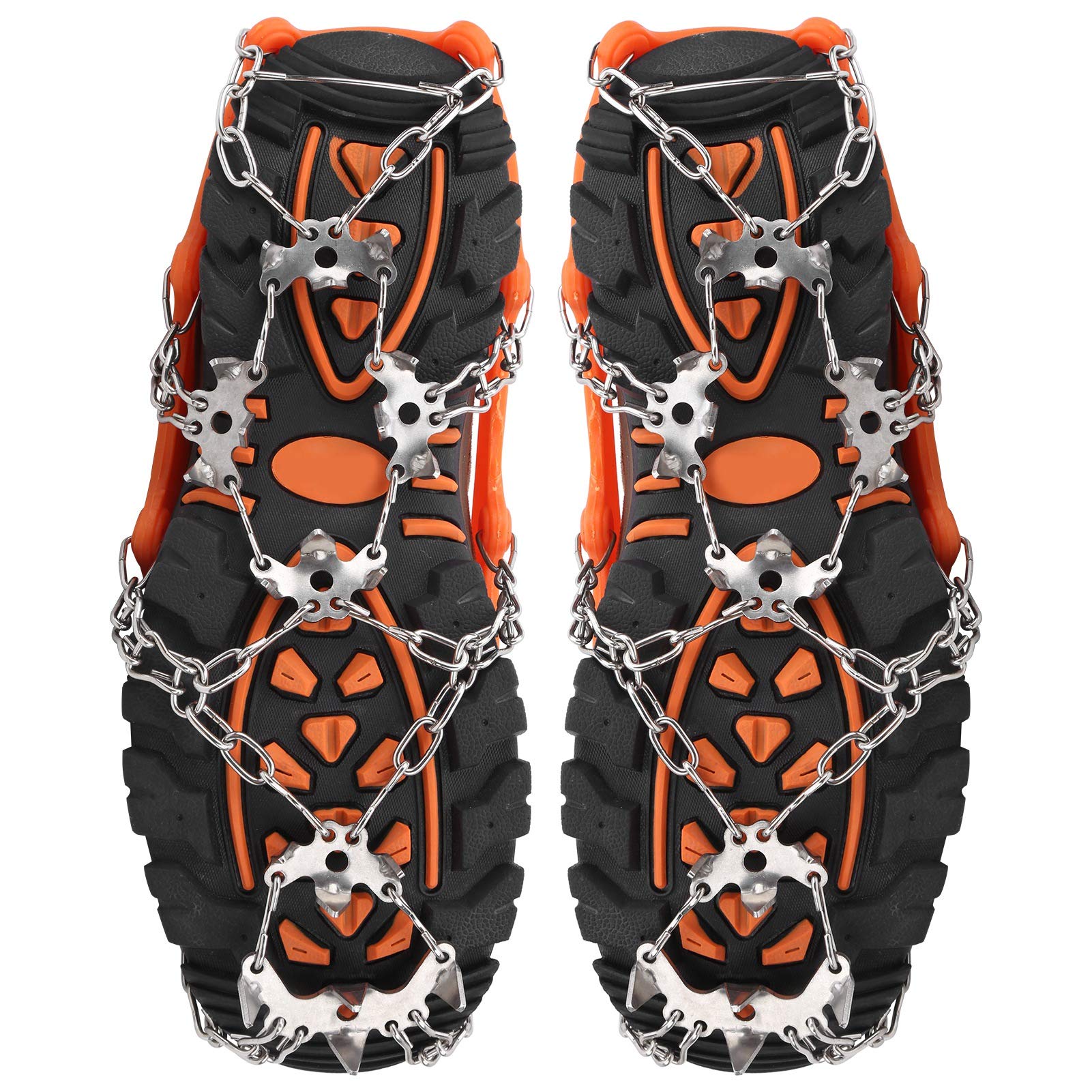 Ice Climbing Crampons 2Pcs with Storage Bag - for Outdoor & Home Use