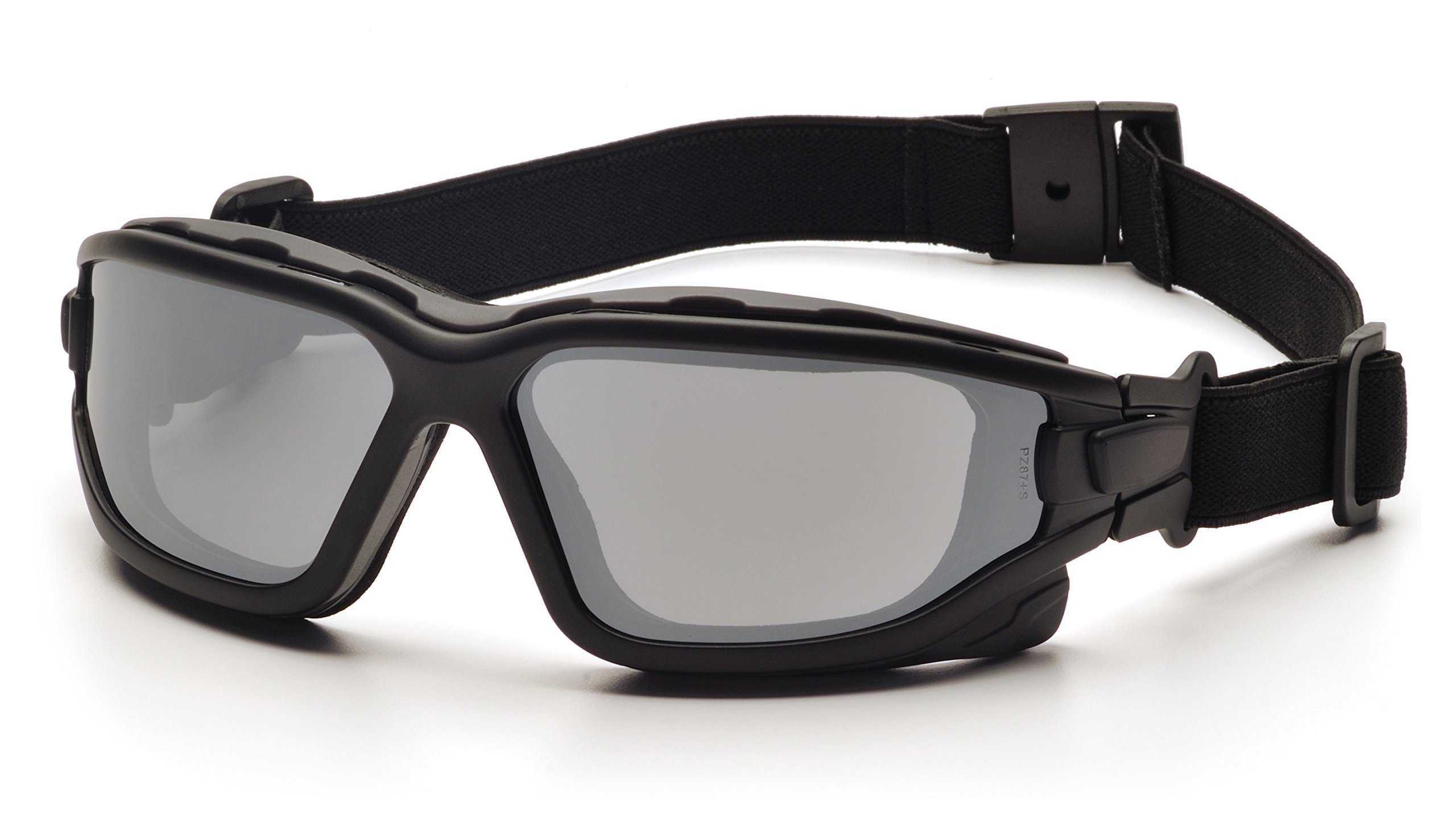 Pyramex I-Force Slim Safety Goggles - Black Frame with Anti-Fog Gray Lens - ANSI Z87.1 Certified for Construction, Woodworking & DIY Projects