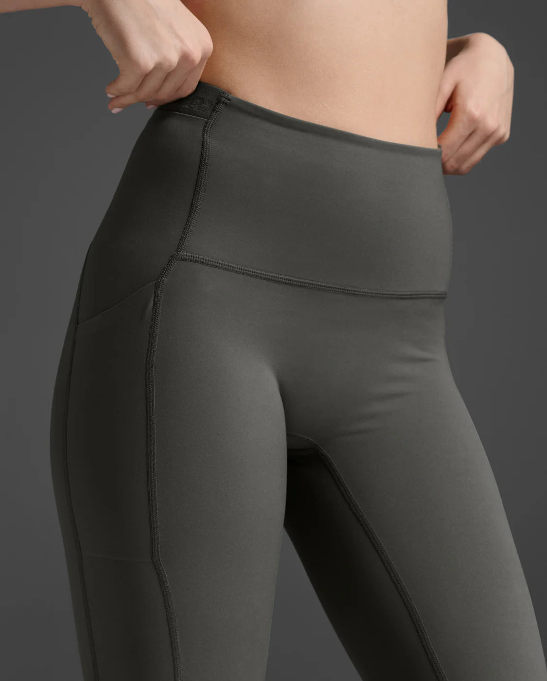 Form Stash Hi Rise Compression Tight 2.0 - High Waist Yoga Pants for Women, Workout Leggings with Pockets - Perfect for Running, Gym & Everyday Wear