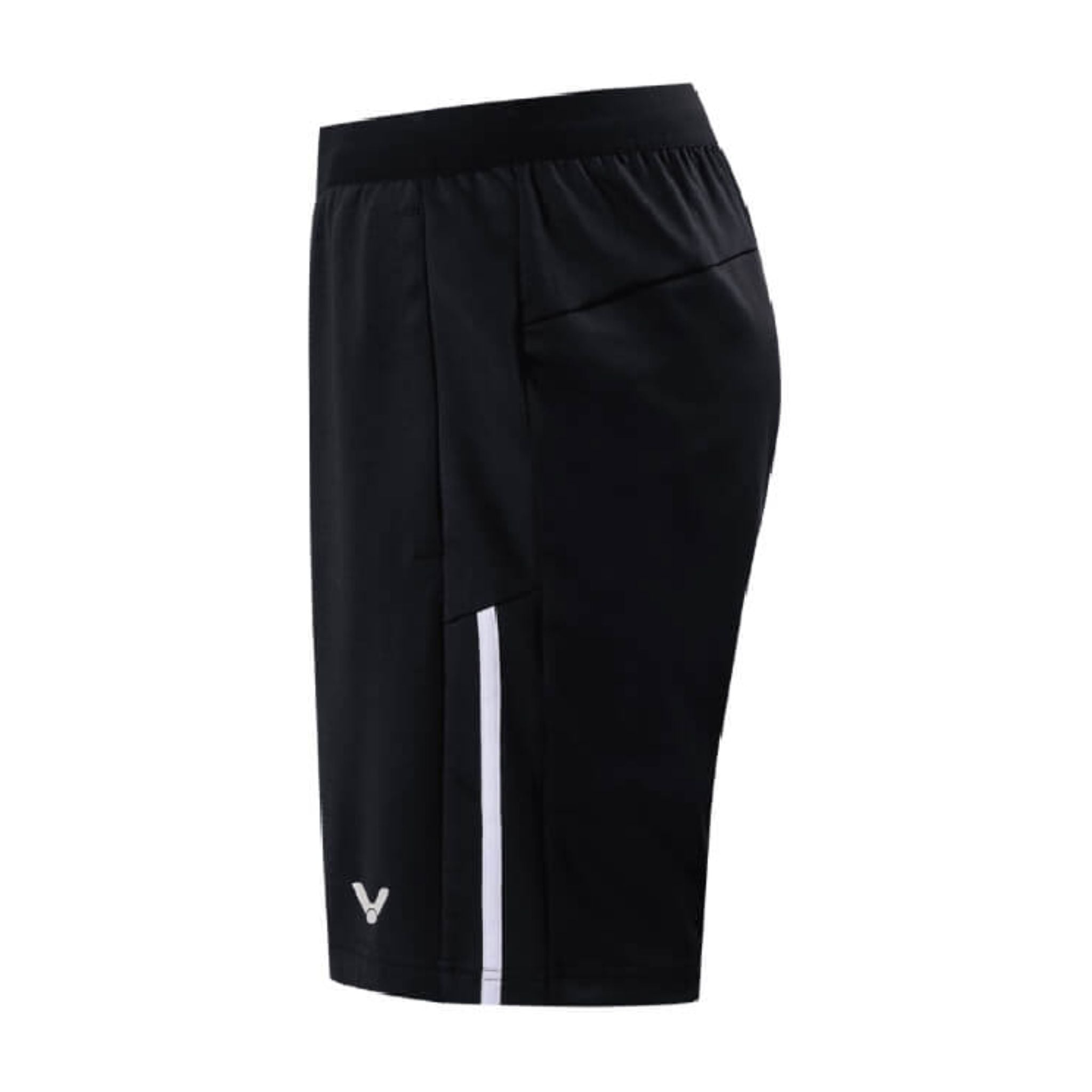 Victor R 30200C Men's Athletic Running Shorts - Lightweight Quick-Dry Workout Shorts with Pockets [Black] - Perfect for Gym, Jogging, and Outdoor Sports