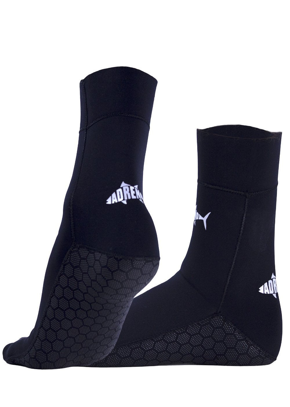 Adreno Tuna 2mm Super Stretch Dive Socks for Scuba Diving, Snorkeling & Water Sports - Neoprene Thermal Protection for Cold Water Activities