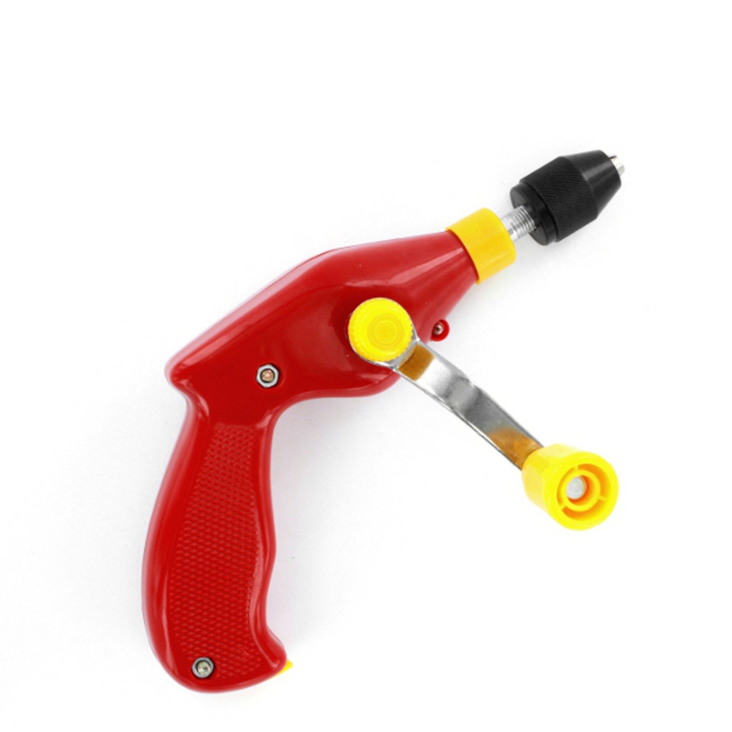 Modelcraft Hand Drill with Chuck - Precision Mini Drill for Woodworking, Jewelry Making & DIY Crafts - Perfect for Hobbyists & Professionals (Pack of 1)