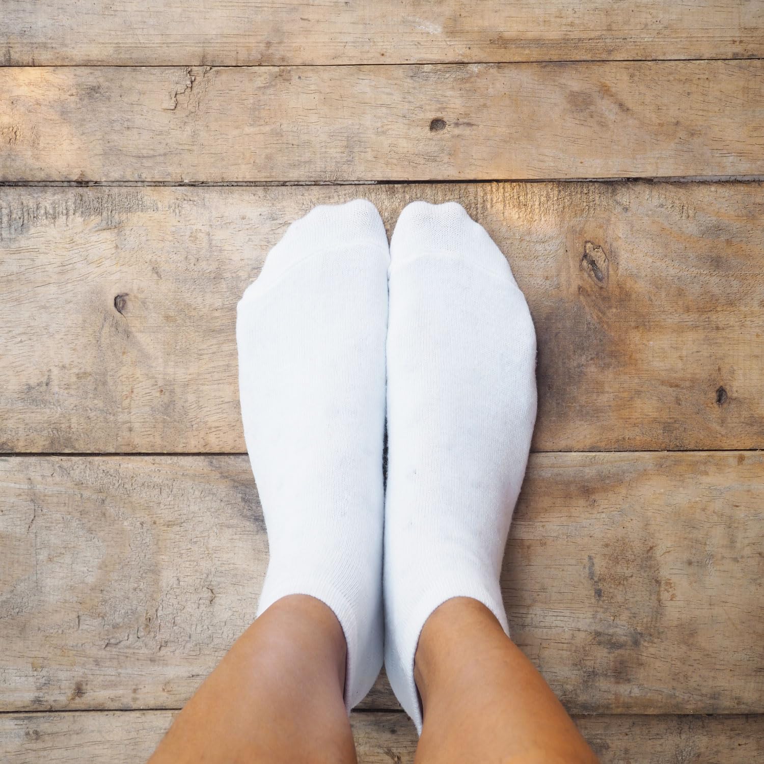 100 Pack Men's Ankle Socks - Size 10-13 Cotton Crew Socks (White & Black) - Bulk Pack for Daily Wear, Sports & Work - Breathable Comfort Socks for Hiking, Running & Casual Outfits