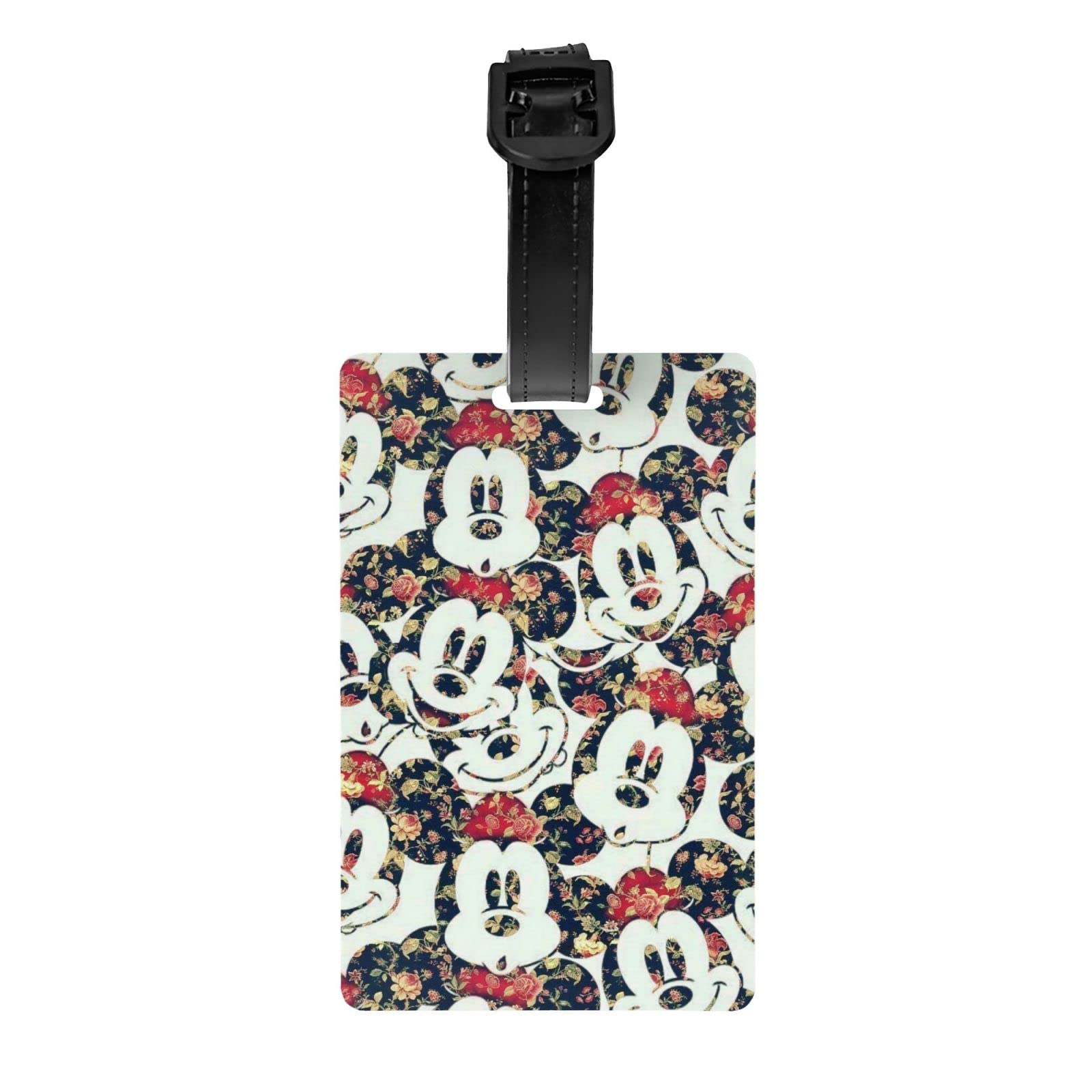 Funny Anime Luggage Tags for Women & Men - Personalized Name ID Labels for Suitcases, Travel Bags & Kids Backpacks | Perfect for Airports, Vacations & School Trips
