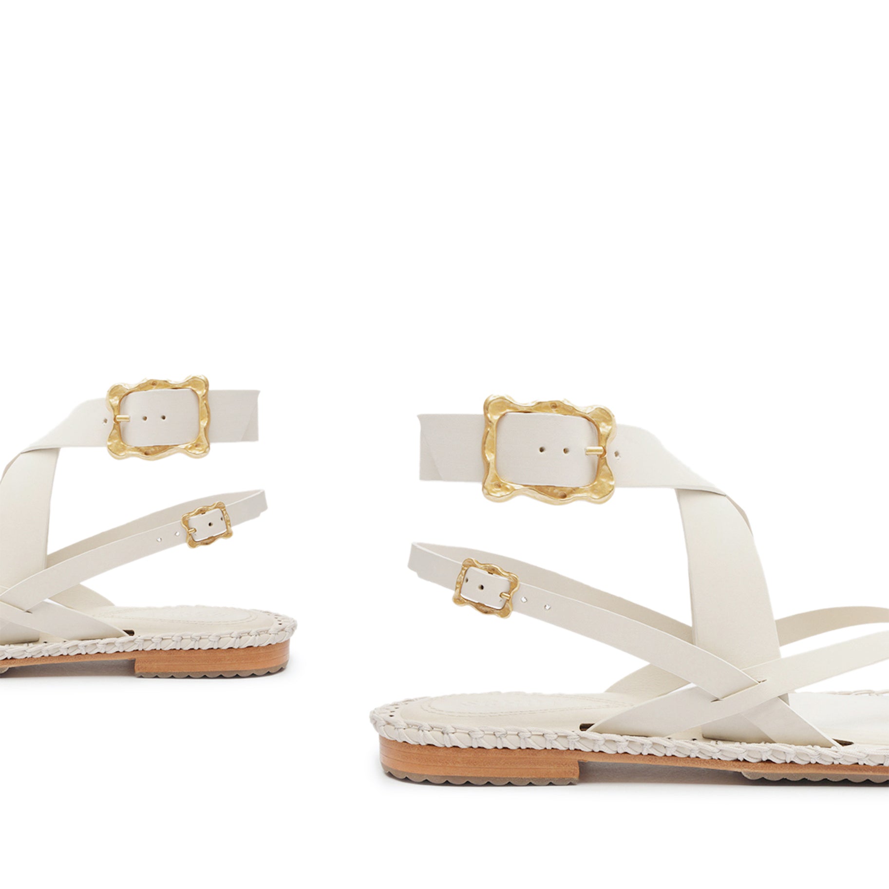 Keith Flat Leather Sandal - Women's Comfortable Casual Flip Flops for Summer Beach Walking, Travel & Outdoor Activities