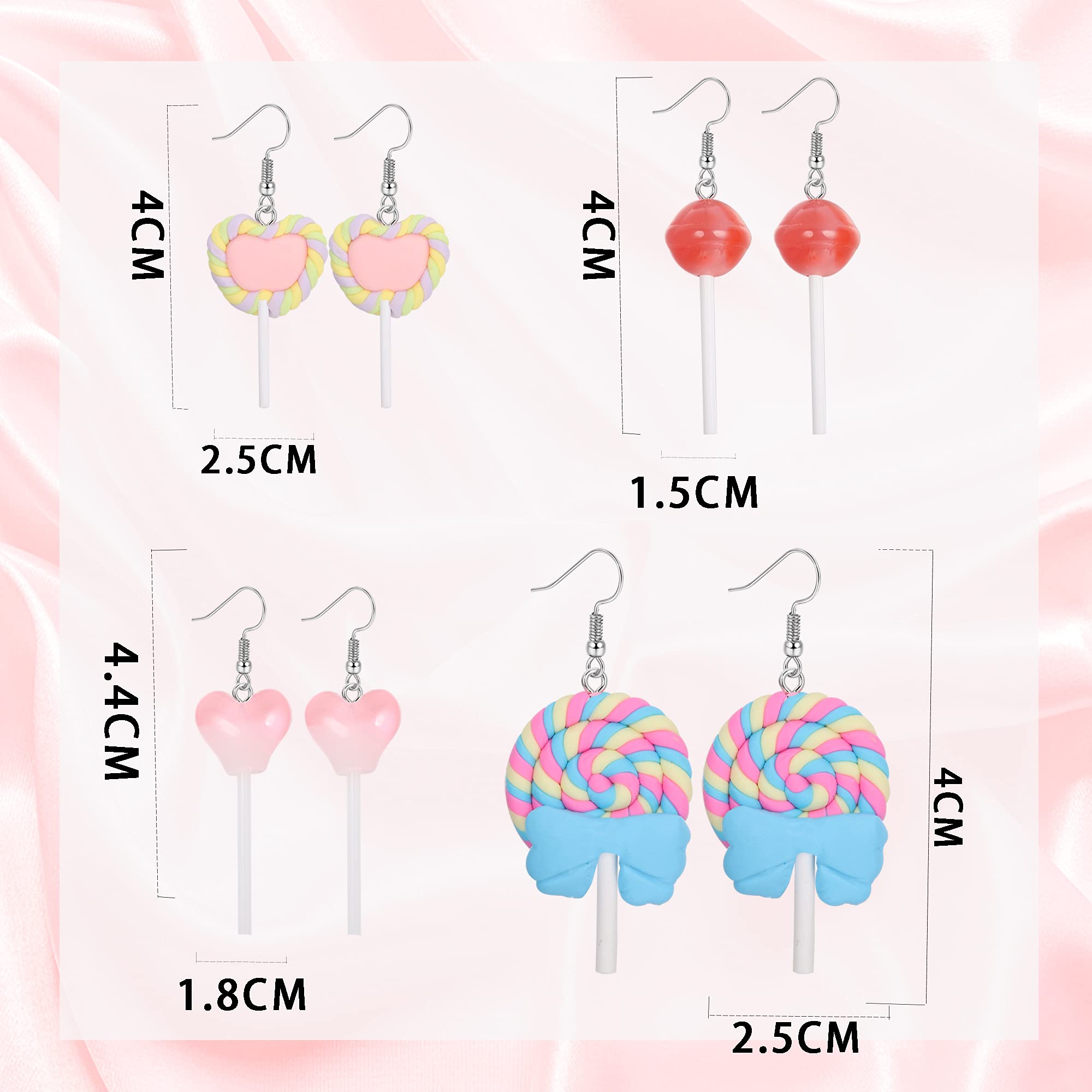 12-20 Pairs Aesthetic Y2K Drop Earrings Set - Cute Dangle, Quirky & Funny Earrings for Women | Trendy Lesbian Earrings for Parties, Gifts & Everyday Wear