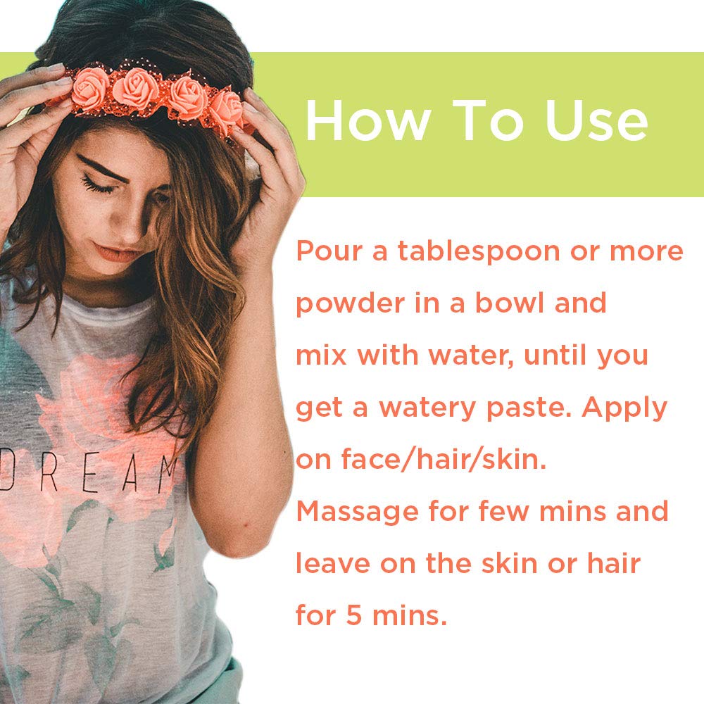 100% Organic Aloe Vera Powder for Skin & Hair Care | Anti-Hairfall & Oil Control Treatment | Hollywood Secrets Beauty Solution | Face Mask & Hair Growth Scenarios