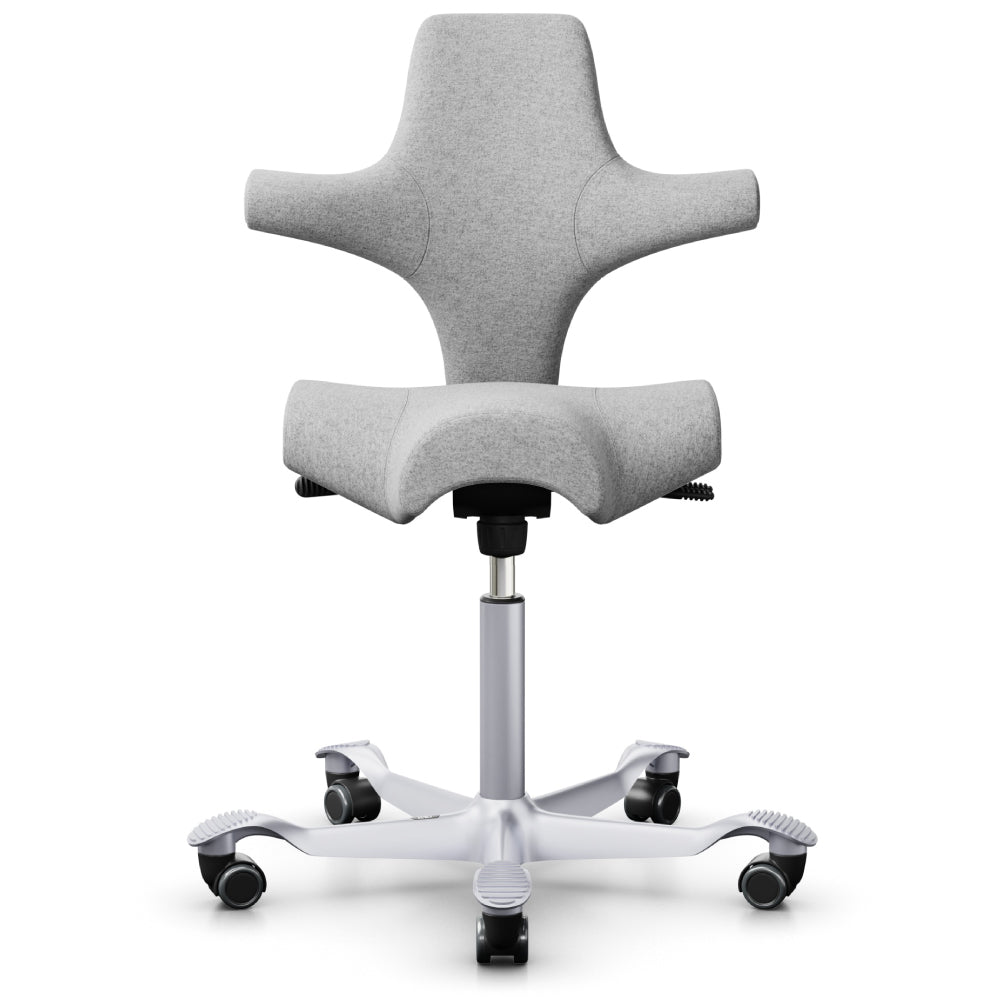 HÅG Capisco 8106 Ergonomic Saddle Chair - Adjustable Height & Tilt for Office & Home Workspace - Perfect for Desk Work, Gaming & Creative Professionals
