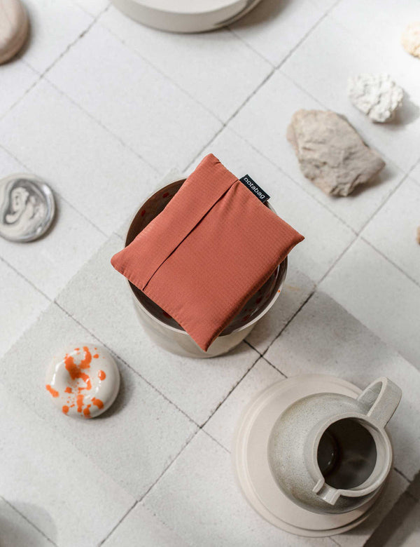 Eco-Friendly Reusable Tote Bag in Terracotta - Sustainable Shopping & Grocery Tote - Perfect for Farmers Market, Beach Trips & Daily Errands