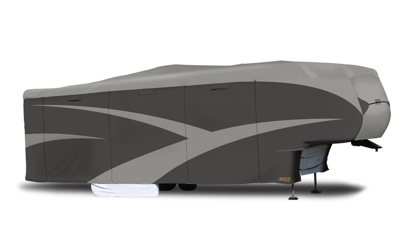 ADCO 52254 Designer Series SFS Aqua Shed 5th Wheel RV Cover - Waterproof & UV Resistant Protection for 28'1