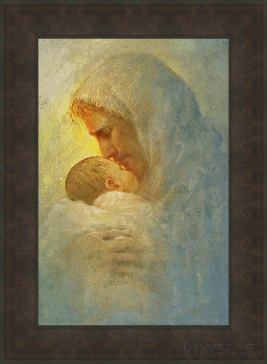 Abba By Yongsung Kim - Premium Christian Wall Art for Home & Church Decor | Inspirational Bible Verse Canvas Painting for Living Room, Bedroom & Office