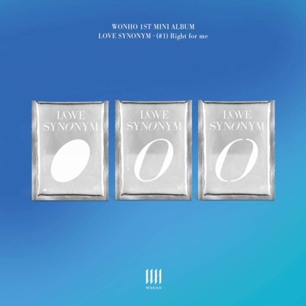 Monsta X Wonho 'Love Synonym #1. Right For Me' 1st Mini Album (56p Photo Book + 32p Lyrics Book + Sticker + Photo Card) | K-Pop Collectible for Fans, Gift Idea, Music Lovers | Perfect for Concerts, Birthday Presents, Display Collections