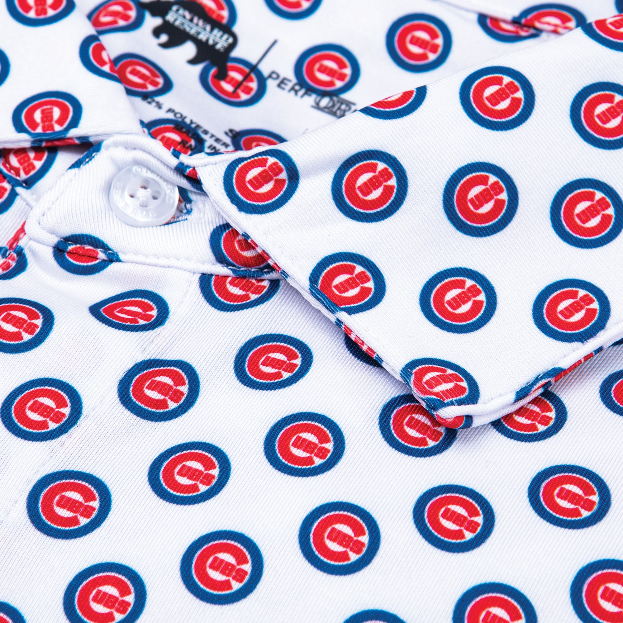 Chicago Cubs Official MLB Performance Polo Shirt for Men - Moisture-Wicking & Breathable Fabric for Sports, Golf & Casual Wear