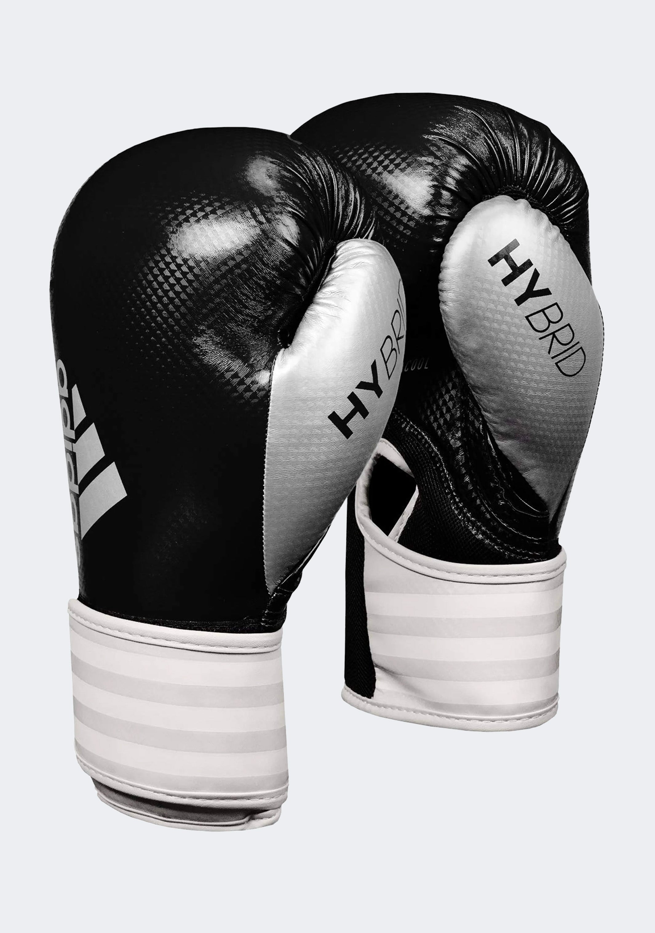 Adidas Unisex Hybrid 75 Boxing Gloves for Training & Sparring - Premium Leather Punching Gloves for Men & Women - Ideal for Boxing, MMA, Kickboxing & Fitness Workouts