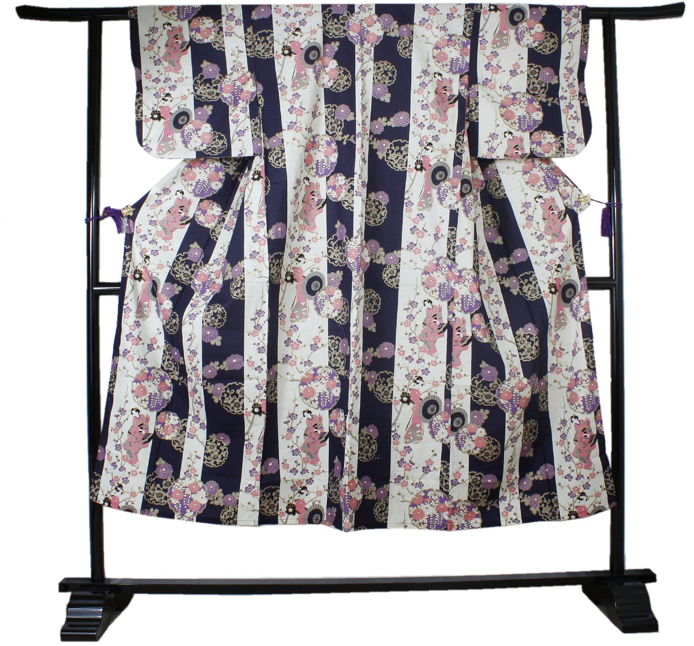 Women's Cotton Kimono Yukata Robe - Small Size (54