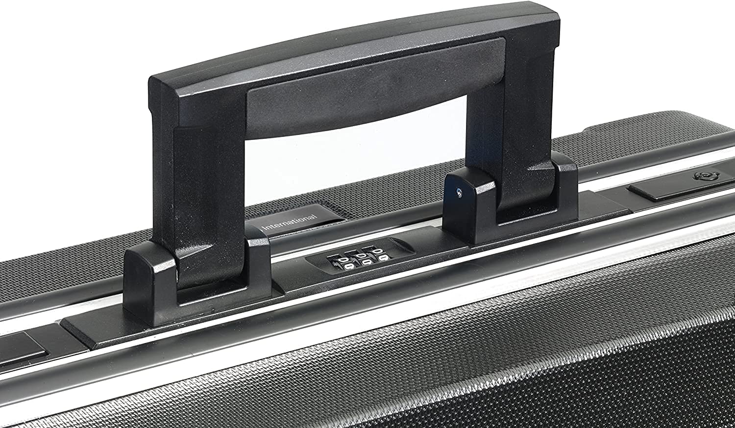 **Heavy-Duty ABS Tool Case with Multiple Pockets - 34.3L Capacity (47x36.5x20cm Inner) - Black/Silver - Perfect for Electricians, Mechanics & DIY Enthusiasts**