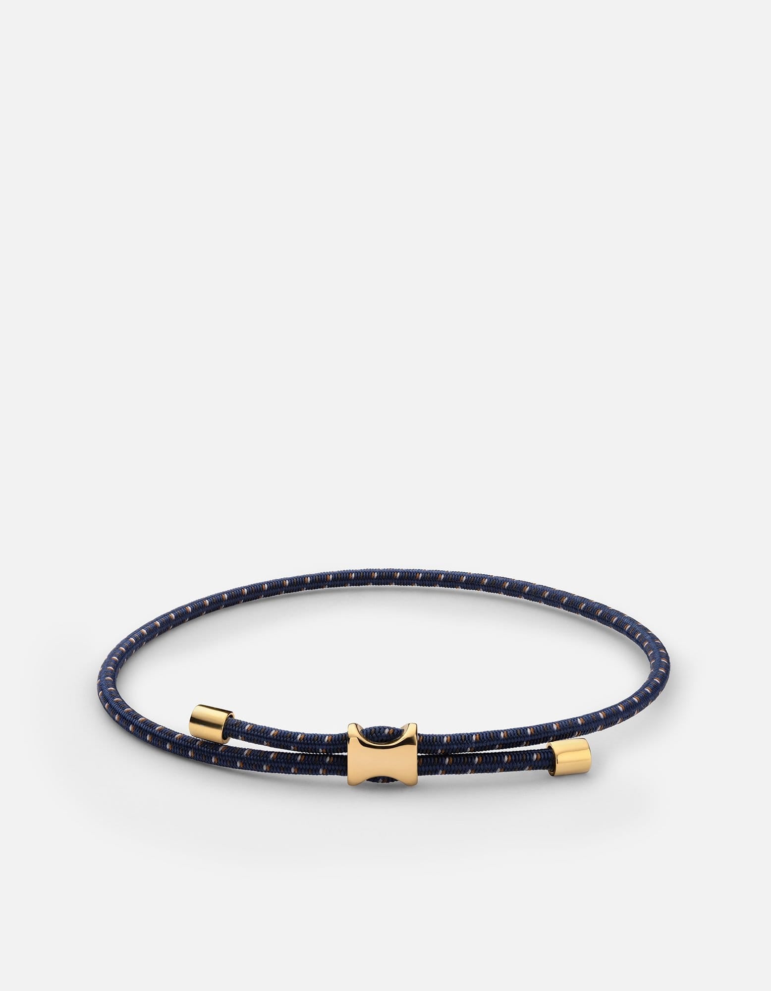 Orson Pull Bungee Rope Bracelet - Adjustable Gold Vermeil Stretch Bracelet for Women | Perfect for Casual Wear, Work, and Special Occasions