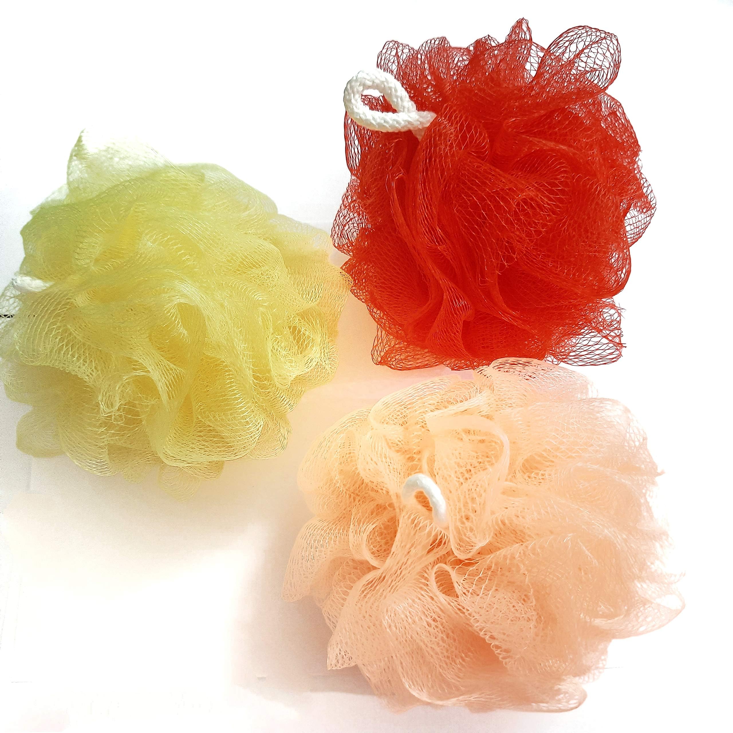 Exfoliating Body Scrubber for Women - Pack of 1 - Soft Bath Brush for Smooth Skin - Perfect for Shower & Spa Relaxation