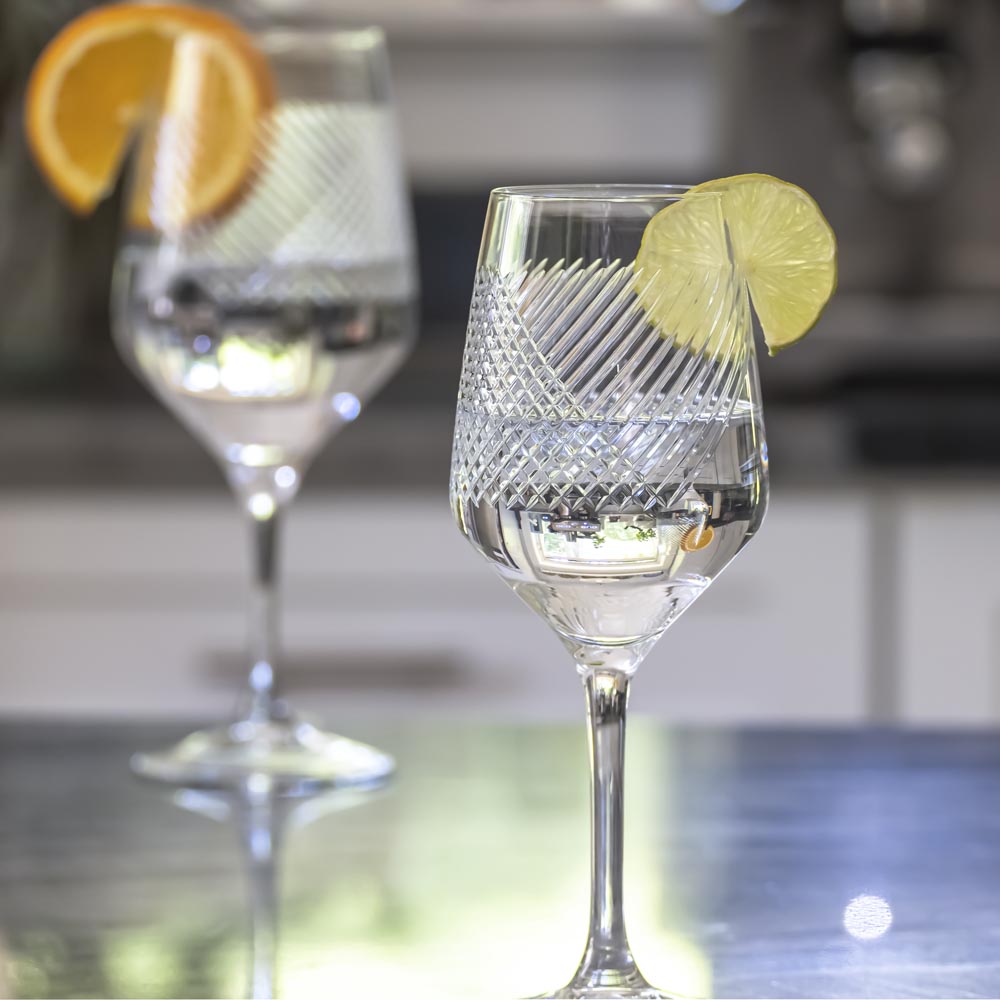 Premium Bourbon Street 10.75oz White Wine Glasses - Set of 4 | Elegant Stemware for Chardonnay, Sauvignon Blanc & Riesling | Perfect for Dinner Parties, Wine Tastings & Romantic Evenings