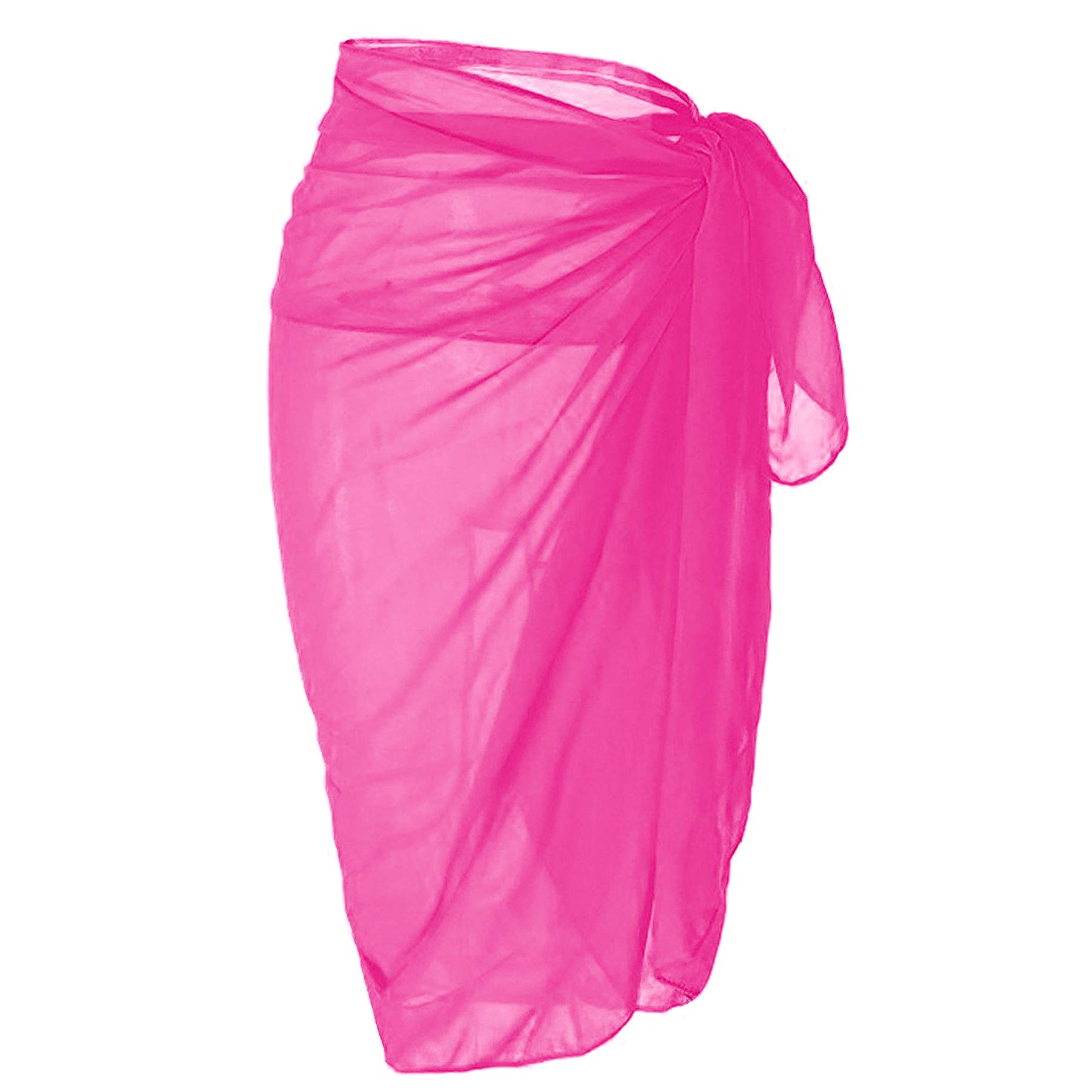 Women's Beach Sarong Wrap - Long Flowy Chiffon Bikini Cover Up, Sexy Swim Skirt for Summer Vacation | Perfect for Poolside, Beach Getaways & Tropical Holidays