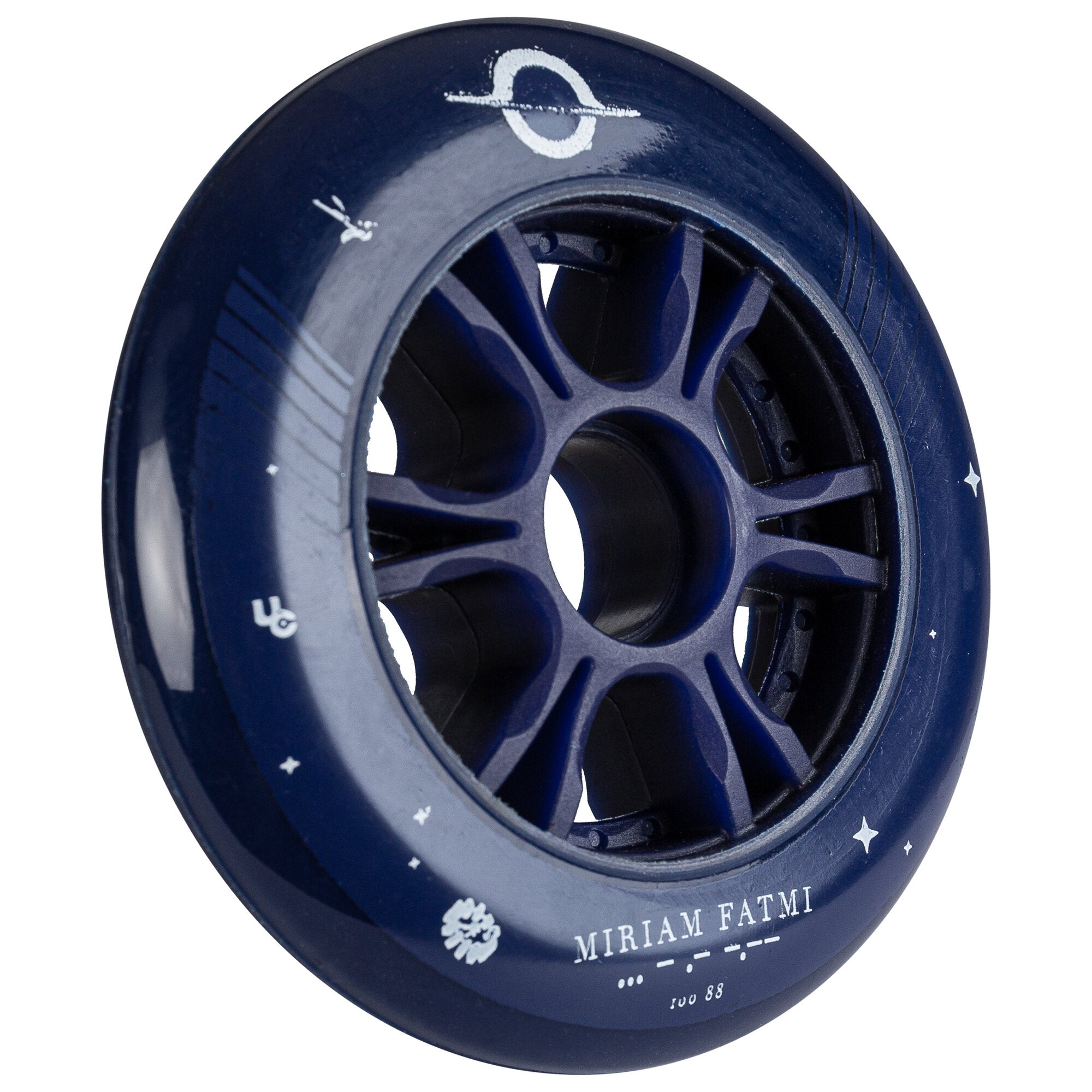 Miriam Fatmi Movie 100/88A Skateboard Wheels - 6 Pack for Smooth Riding & Tricks - Perfect for Street Skating, Park Riding & Cruising