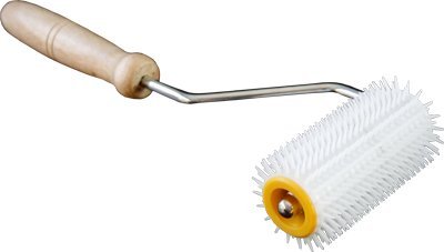 Brushy Bee Farm Stainless Steel Honeycomb Uncapper Roller - Beekeeping Tool for Harvesting Honey, Wax Removal & Comb Cutting - Perfect for Home Beekeepers & Commercial Apiaries