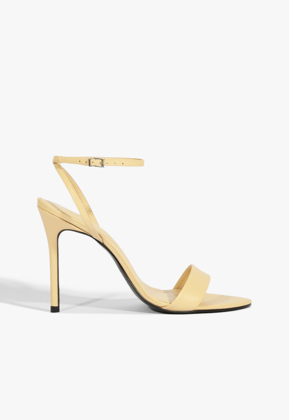Angie Leather Sandal with 2.5 Inch Heel - Women's Comfortable High Heel Sandals for Summer, Parties & Date Nights - S2225300110001