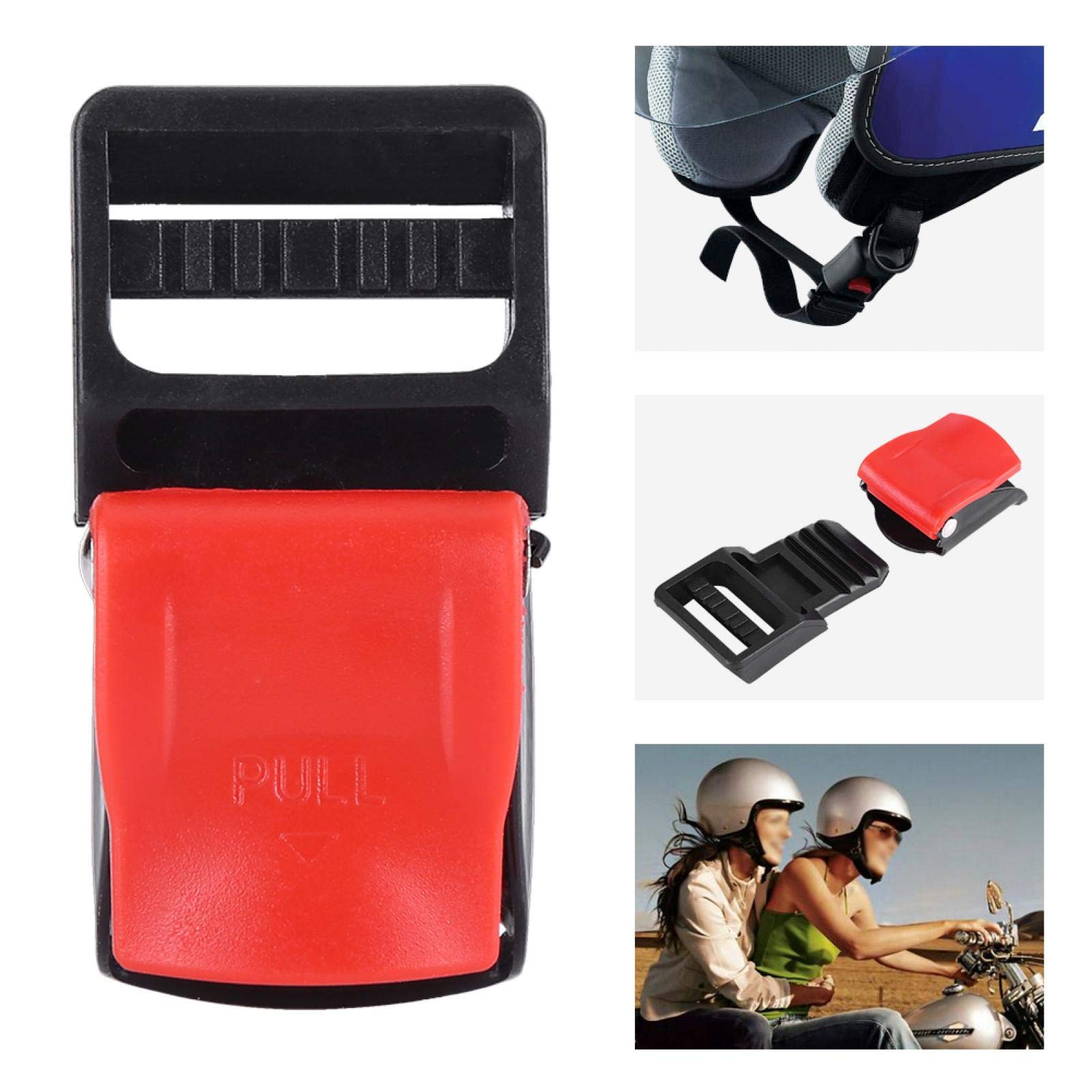 Motorcycle Helmet Speed Clip - 5pcs Quick Release Buckle for ATV & Bike Helmets - Riding Safety Gear