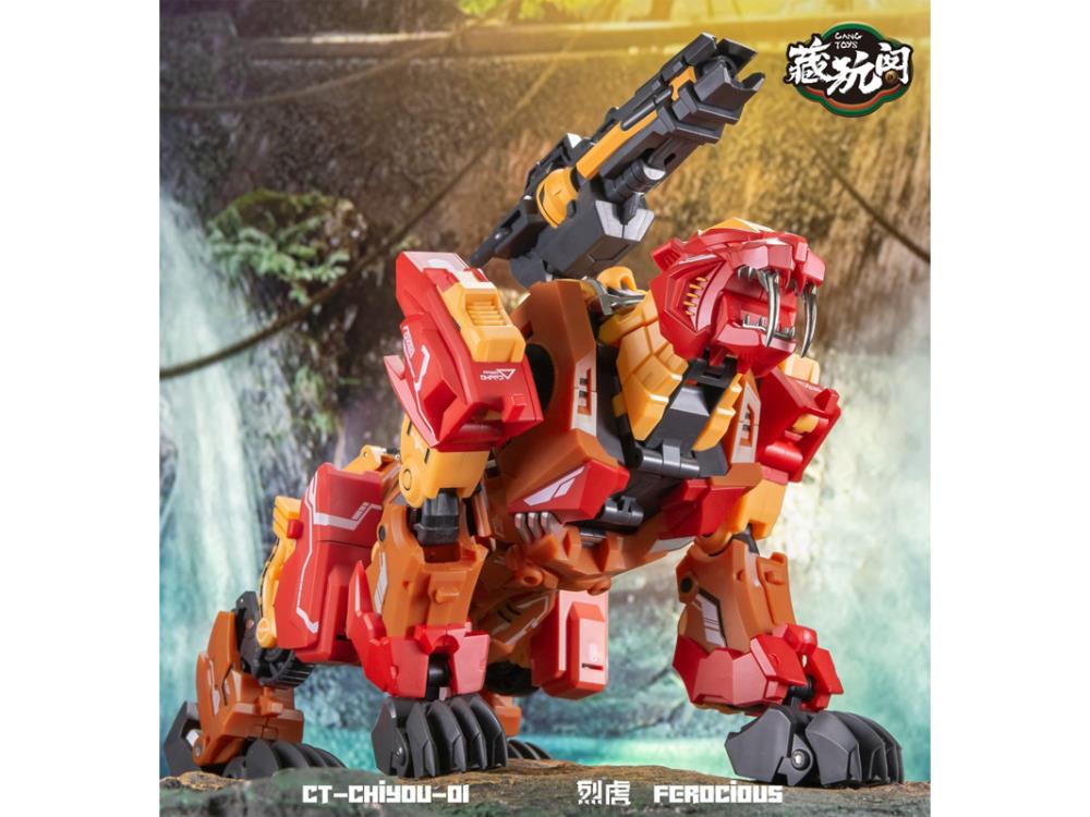 Cang Toys CT Chiyou 01 Ferocious Action Figure - Highly Detailed Collectible Model for Anime Fans & Collectors - Perfect for Display, Gifts, and Role-Playing Scenes