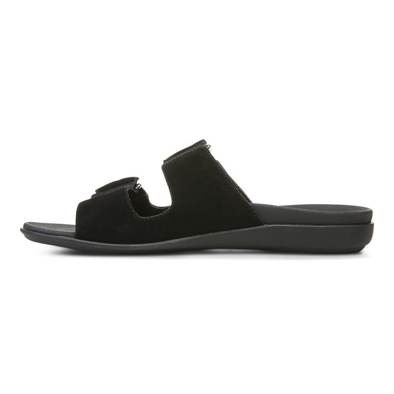 Vionic Women's Mirage Corlee Casual Slip-On Slide Sandals - Orthotic Arch Support Comfortable Walking Sandals for Women with Three-Zone Cushioning | Perfect for Beach, Poolside, and Everyday Wear