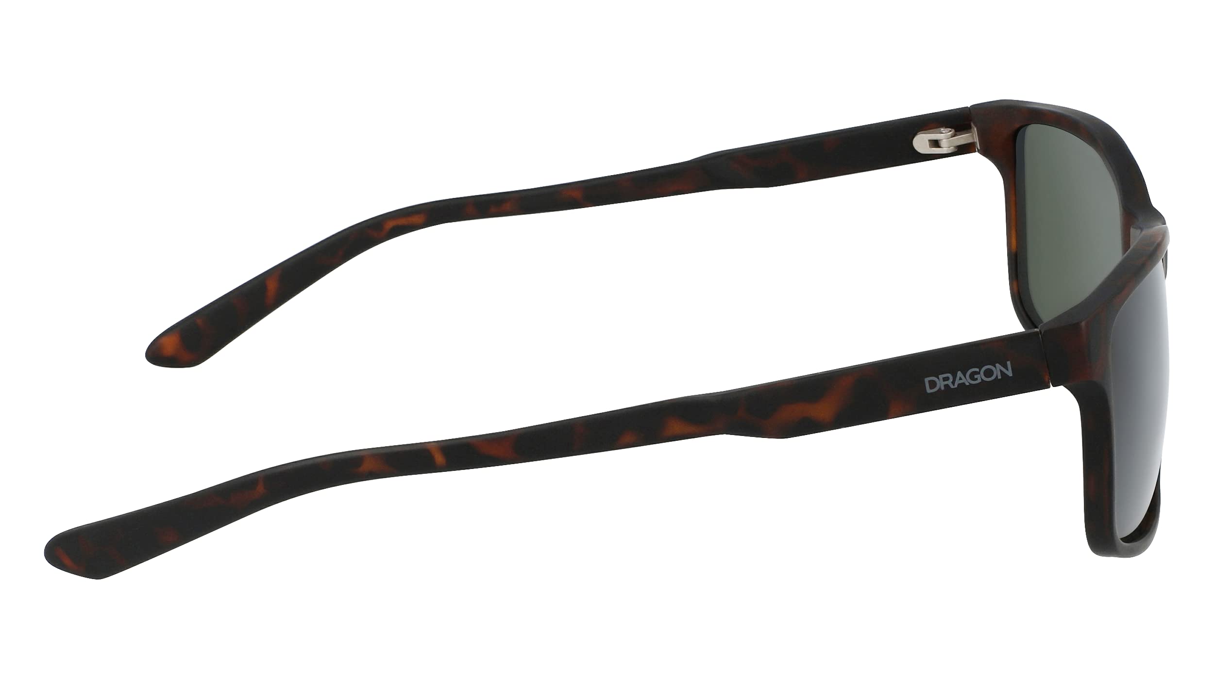 Eco-Friendly Dragon Men's Recycled Rectangular Sunglasses - UV Protection, Polarized Lenses for Outdoor Activities, Driving & Beach Wear